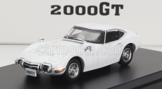 Lcd-model Toyota 2000gt Coupe 1967 1:64 Bílá