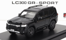 Lcd-model Toyota Land Cruiser Lc300-gr Sport 2022 1:64 Black