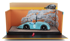 Le mans miniatures Bugatti F1  Type 32 N 6 3rd A.c.f. Gp 1923 With Pilot Driver Figures 1:18 Matt Blue