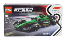 Lego Aston martin Lego Speed Champion - F1  Amr24 Team Aramco Cognizant Season 2024 - 269 Pezzi - 269 Pcs Zelená Černá
