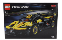 Lego Bugatti Lego Technic - Bolide W16 8.0 Four-turbo 1850hp 500km/h 2020 - 905 Pezzi - 905 Pieces Žlutá Černá