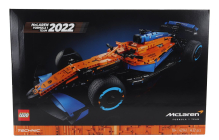 Lego Mclaren Lego Technic - F1  Mcl36 Team Mclaren Season 2022 - 1432 Pezzi - 1432 Pieces 1:8 Oranžová Světle Modrá