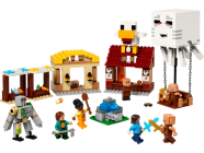 LEGO Minecraft - Balón v podobě ďasa a útok na vesnici