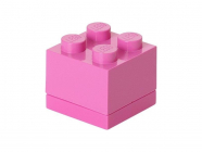 LEGO mini box 46x46x43mm - růžový