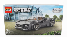 Lego Pagani Lego Speed Champion - Utopia 2022 - 249 Pezzi - 249 Pieces Grey
