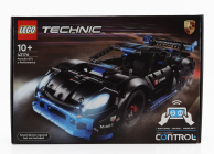 Lego Porsche Lego Technic - 718 Cayman Gt4 E-performance N 0 Racing 2022 1:12 Matná Černá Světle Modrá