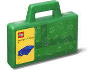 LEGO To Go úložný box s přihrádkami - zelená