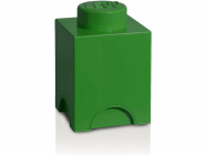 LEGO úložný box 125x125x180mm - tmavě zelený