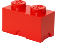 LEGO úložný box 125x250x180mm - červený