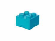 LEGO úložný box 250x250x180mm - azurový