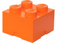 LEGO úložný box 250x250x180mm - oranžový