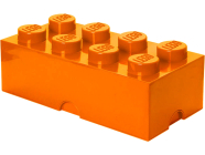 LEGO úložný box 250x500x180mm - oranžový