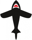Létající drak Žralok Kite 7