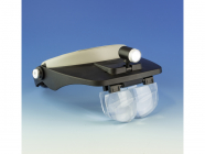 Lightcraft čelenka s lupou a LED osvětlením (set)