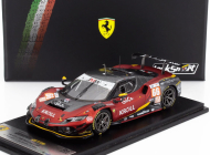 Looksmart Ferrari 296 Gt3 3.0l Turbo V6 Team Jmw Motorsport N 66 24h Le Mans 2024 Giacomo Petrobelli - Larry Ten Voorde - Salih Yoluc 1:43 Červená Černá