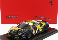 Looksmart Ferrari 488 Gte Evo 3.9l Turbo V8 Team Jmw Motorsport N 66 24h Le Mans 2021 J.fannin - T.neubauer - R.sales 1:43 Černá Bílá Žlutá