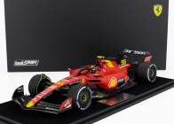 Looksmart Ferrari F1  Sf-23 Team Scuderia Ferrari N 55 Monza Italy Gp 2023 Carlos Sainz 1:18 Červená Černá