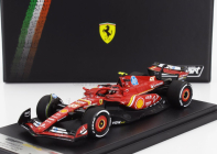 Looksmart Ferrari F1  Sf-24 Team Scuderia Ferrari N 55 3rd Monaco Gp 2024 Carlos Sainz 1:43 Červená Bílá Žlutá