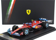 Looksmart Ferrari F1  Sf-24 Team Scuderia Ferrari N 55 5th Miami Gp 2024 Carlos Sainz 1:43 Červená Černá Světle Modrá