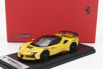 Looksmart Ferrari Sf90 Xx Stradale 2024 1:43 Giallo Tristrato - Žlutá S Černou
