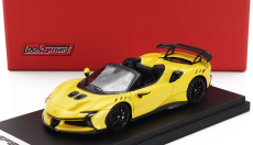 Looksmart Ferrari Sf90 Xx Stradale Spider 2024 1:43 Giallo Tristrato - Žlutá S Černou