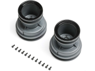 Losi disk kola MT šedý, beadlock černý (2): Mini LMT