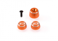 M17 hliníkové kolečka potenciometrů (oranžová)