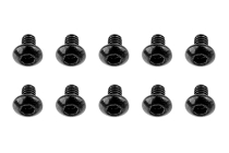M2x0,4x3mm šroub s imbusouvou půlkulatou hlavou, 10ks.