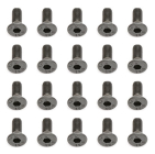 M3x8mm, Imbus šrouby s zápustnou hlavou, 10ks.