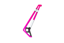 M5 svislý stabilizátor - růžová