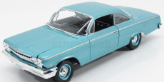 Maisto Chevrolet Bel Air Coupe 2-door 1962 1:18 Světle Modrá Met