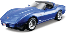 Maisto Chevrolet Corvette 1978 1:39 modrá metalíza