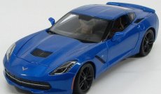 Maisto Chevrolet Corvette Z51 Coupe Stingray 2014 1:18 Blue Met