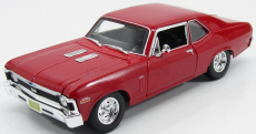 Maisto Chevrolet Nova Ss Coupe 2-door 1970 1:18 Red