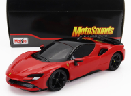 Maisto Ferrari Sf90 Stradale Hybrid 1000hp 2019 1:24 Red