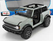 Maisto Ford usa Bronco Badlands Without Doors 2021 1:18 Grey