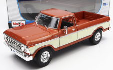 Maisto Ford usa F-150 Pick-up 1979 1:18 Hnědá Bílá