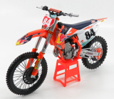 Maisto KTM 450 Sx Red Bull N 84 Jeffrey Herlings Supercross World Champion 2018 1:6 Oranžová Bílá