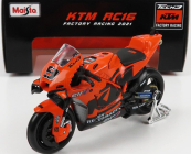 Maisto KTM Rc16 Tech3 Ktm Factory Racing Team N 9 Motogp 2021 Danilo Petrucci 1:18 Oranžová Černá