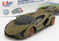 Maisto Lamborghini Sian Fkp 37 Hybrid 2020 1:24 Verde Gea - Zelená Met