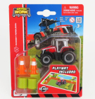 Maisto Massey ferguson 8s.265 Tractor With Playmat 2020 1:64 Červená Šedá