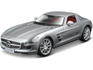 Maisto Mercedes-Benz SLS AMG 1:18 stříbrná