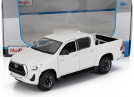 Maisto Toyota Hilux Pick-up 2021 1:27 Bílá