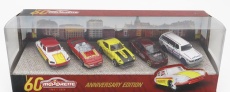 Majorette Alfa romeo Set Assortment 5 Cars Pieces - 60th Anniversary 1:64 Různé