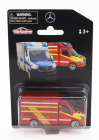 Majorette Mercedes benz Sprinter Van Feuerwehr 2018 1:64 Červená Žlutá Bílá