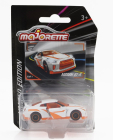 Majorette Nissan Skyline Gt-r (r35) Coupe 2009 1:64 Bílá Oranžová