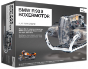 Maketová stavebnice motoru BMW R 90 S-Boxer