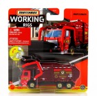 Matchbox Truck Garbage King Xl 1:64 Tmavě Červená