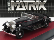 Matrix scale models Cadillac 452a V16 Roadster Fleetwood Open 1930 1:43 Black