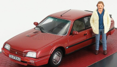 Matrix scale models Citroen Cx Gti Turbo Ii 1986 With Figure Horst S.duisburg 1:43 Red